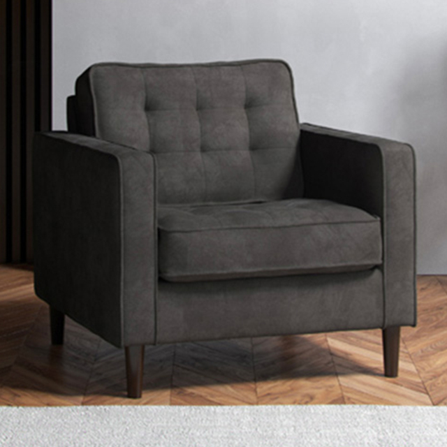 Milo Enjoy Graphite Armchair - image 1