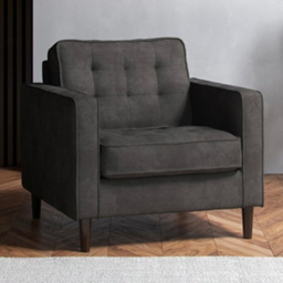 Milo Enjoy Graphite Armchair