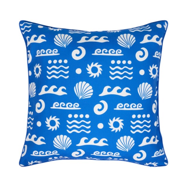 Neptune Icons Outdoor Cushion Blue - image 1