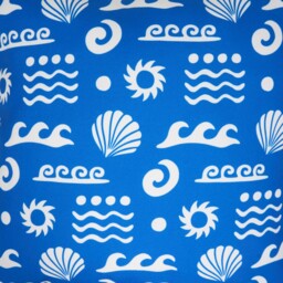 Neptune Icons Outdoor Cushion Blue - thumbnail 2
