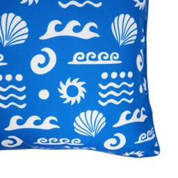 Neptune Icons Outdoor Cushion Blue - thumbnail 3