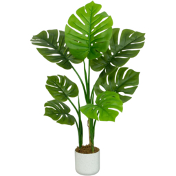 Monstera Tree Indoor Artificial House Plant 80cm