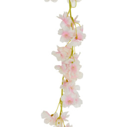 Single Cherry Blossom Artificial Flower Garland 180cm in Assorted styles - thumbnail 1