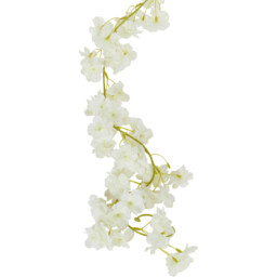 Single Cherry Blossom Artificial Flower Garland 180cm in Assorted styles - thumbnail 3