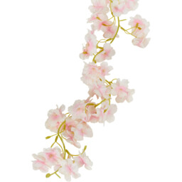 Single Cherry Blossom Artificial Flower Garland 180cm in Assorted styles - thumbnail 2