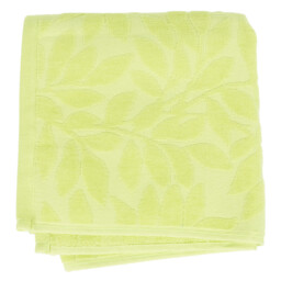 Green Leaf Design Hand Towel - thumbnail 3