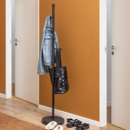 Florence Aspen Matt Black Coat Hanger - thumbnail 2
