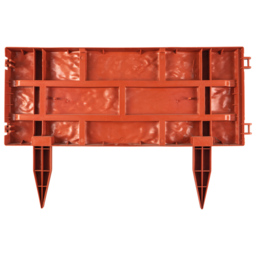 St Helens Brick Effect 4 Pack Garden Border Edging Fence - thumbnail 4