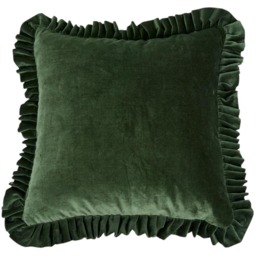 Olive Raphael Ruffle Cushion 45 x 45cm - thumbnail 1