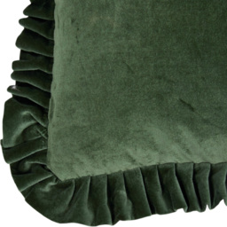 Olive Raphael Ruffle Cushion 45 x 45cm - thumbnail 2