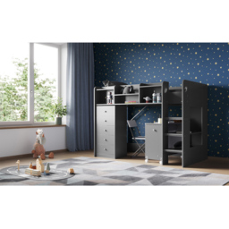 Flair Wizard Grey Single Cabin Station Junior High Sleeper - thumbnail 4