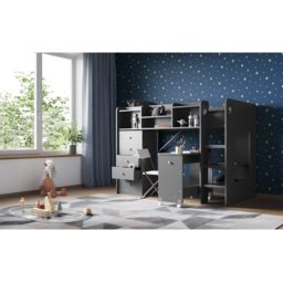 Flair Wizard Grey Single Cabin Station Junior High Sleeper - thumbnail 2