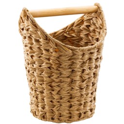 Bathstore Wicker Toilet Roll Basket Natural - thumbnail 2