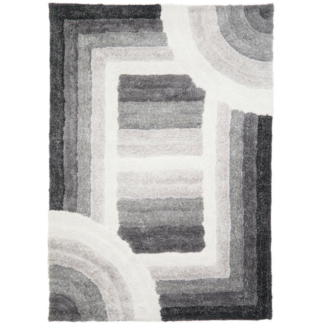 DS Living Trellis Grey Ultra Plush Rug 160 x 230cm - image 1