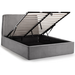 Julian Bowen Frida Double Grey Storage Ottoman Bed - thumbnail 4