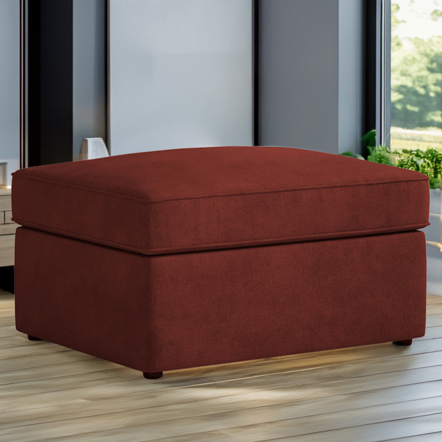 Jay-Be Brushed Twill Burnt Amber Footstool Bed with Comfort Mattress - image 1