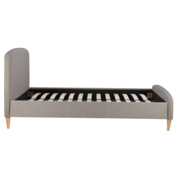 Quebec Grey Double Bed Frame - thumbnail 4