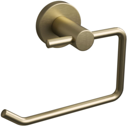 Rothley Satin Brass Round Toilet Roll Holder