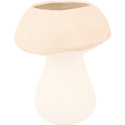 Mushroom Vase Neutral - thumbnail 1