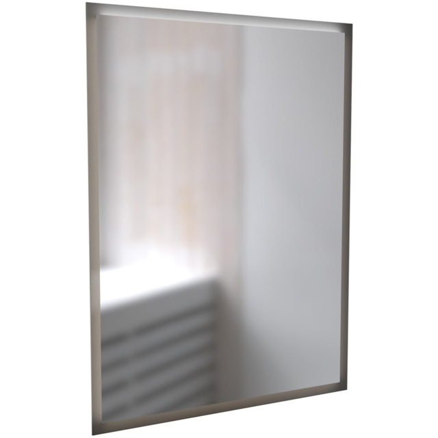 Bathstore Rectangular Rotatable Square Edge LED Bathroom Mirror 80 x 60cm - image 1