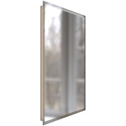 Bathstore Rectangular Rotatable Square Edge LED Bathroom Mirror 80 x 60cm - thumbnail 4