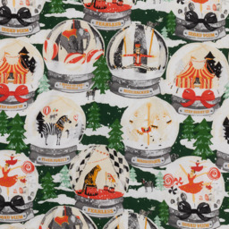furn. Showtime King Size Pine Festive Fairground Duvet Set - thumbnail 4