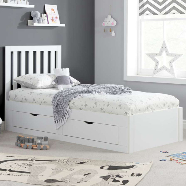 Appleby Single White Bed - image 1