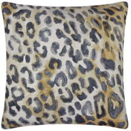 Paoletti Leopardis Multicolour Leopard Woven Polyester Filled Outdoor Cushion 59 x 59cm