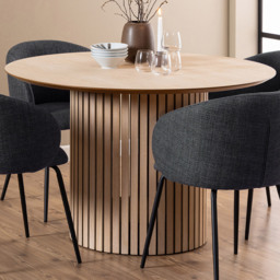 Florence Linley White Oak Round Dining Table
