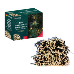 The Christmas Workshop 400 LED String Light Warm White - thumbnail 3