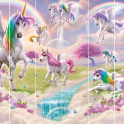 Walltastic Magical Unicorn Wall Mural - thumbnail 2
