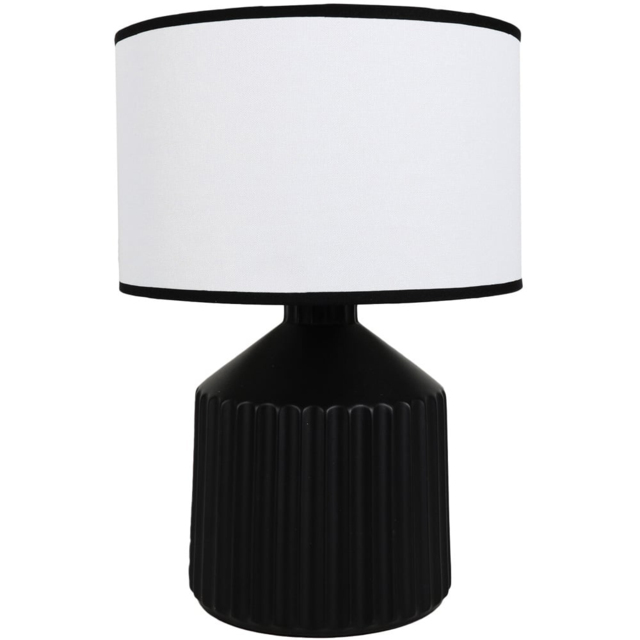 Jemima Contemporary Black Table Lamp - image 1