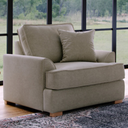 Alba City Stone Fabric Armchair