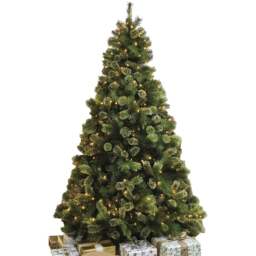 Artificial Kensington Christmas Tree 7.5ft - thumbnail 4