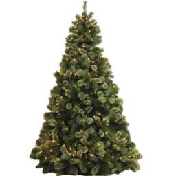 Artificial Kensington Christmas Tree 7.5ft - thumbnail 3