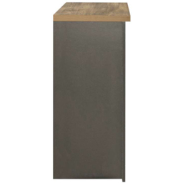Birlea Highgate 4 Drawer Dark Grey and Oak Chest of Drawers - thumbnail 4