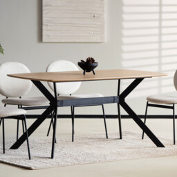 Maybury Rectangular Dining Table Natural Oak