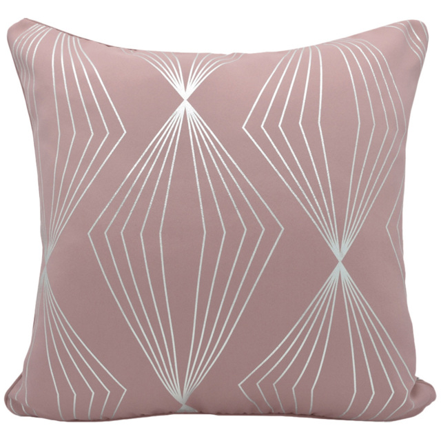 Velosso Onyx Blush Pink Filled Cushion 43 x 43cm 2 Pack - image 1