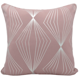 Velosso Onyx Blush Pink Filled Cushion 43 x 43cm 2 Pack