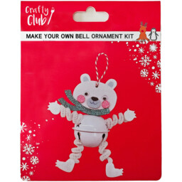 Single Crafty Club Make Your Own Bell Ornament Kit in Assorted styles - thumbnail 2