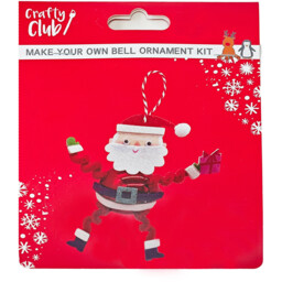 Single Crafty Club Make Your Own Bell Ornament Kit in Assorted styles - thumbnail 3