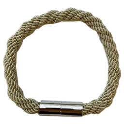 Natural Twist Rope Magnet Tieback