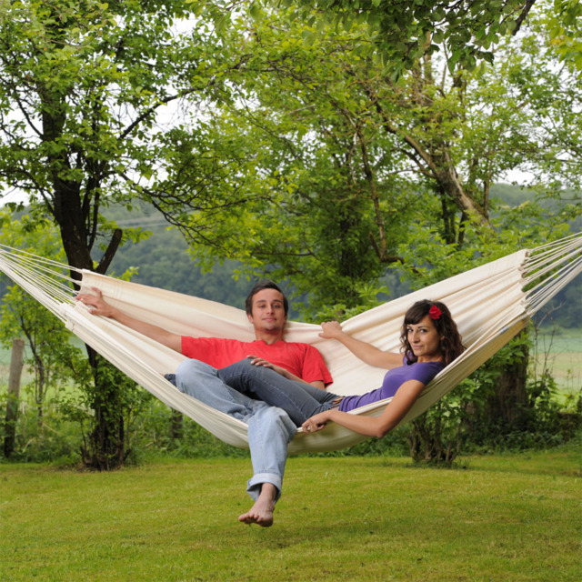 Amazonas Barbados Natura Double Premium Traditional Cotton Garden Hammock Only - image 1