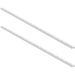 Homebase 100cm 2 Pack Upright Single Slot Shelving System - thumbnail 1