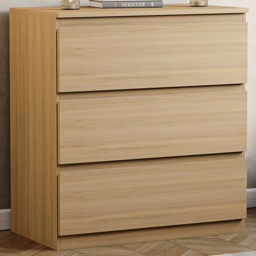 VIDA DESIGNS Denver 3 Drawer Pine Chest of Drawers