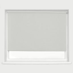 Caecus Blackout Roller Blinds Light Grey 210cm x 120cm