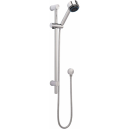 nuie Chrome Round Shower Slide Rail Kit 660mm