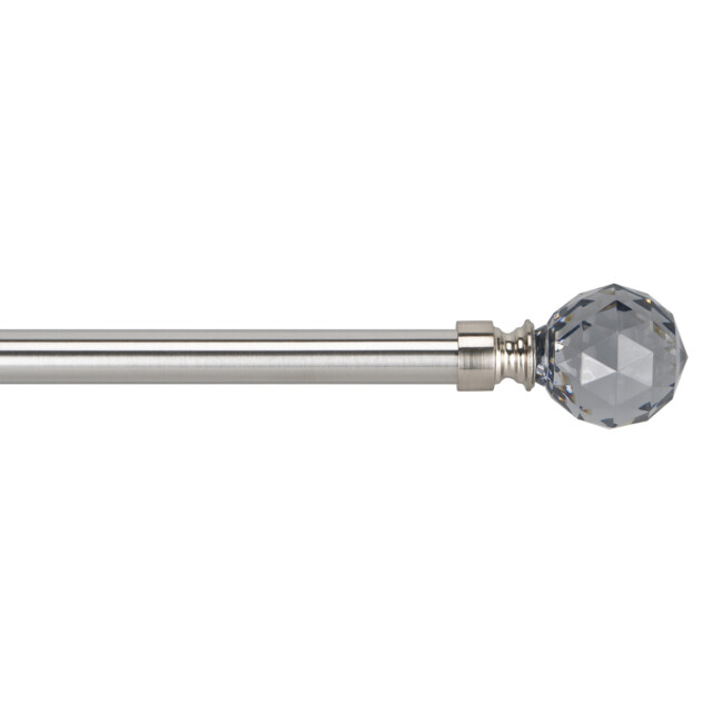Alnwick Jewel End Extendable Curtain Pole 120-210cm