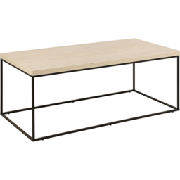 Florence Barossa Travertine Rough Paper Top Rectangular Coffee Table - thumbnail 2