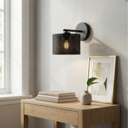 Emibig Lux Black E27 LED Wall Lamp - thumbnail 2